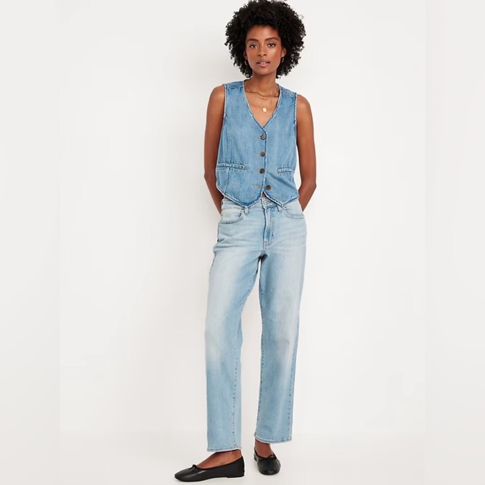 Old Navy High-Waisted Wow‎ Loose Jeans